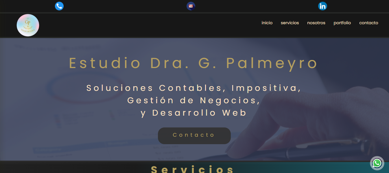 Logo del Estudio Dra. G. Palmeyro